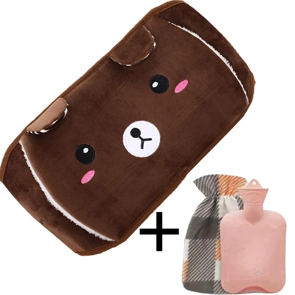 Plush Refillable Hot Water Bottle Belt