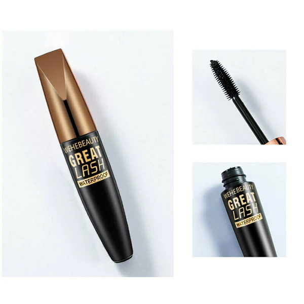 4D Waterproof Silk Fiber Thick Lengthening Mascara