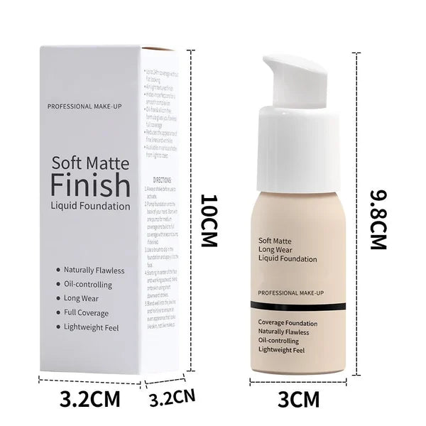 🌹49% Off - 🔥Soft Matte Liquid Foundation