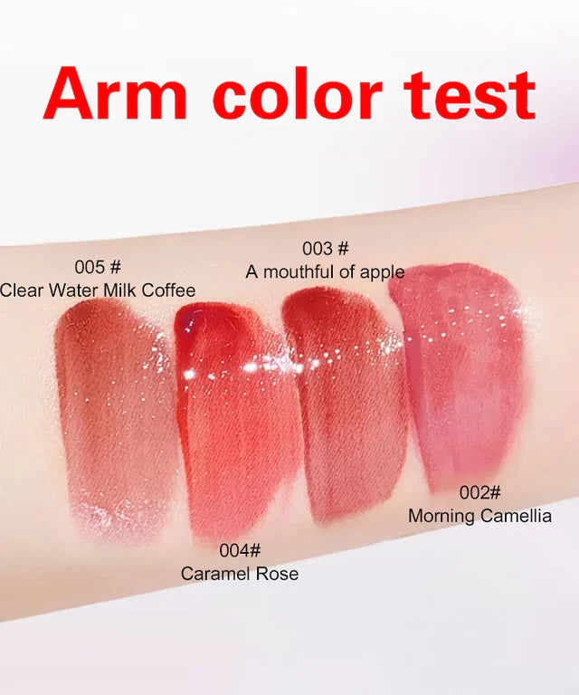 VIPABC Water-light Mirror Moisturizing Press Solid Lip Glaze