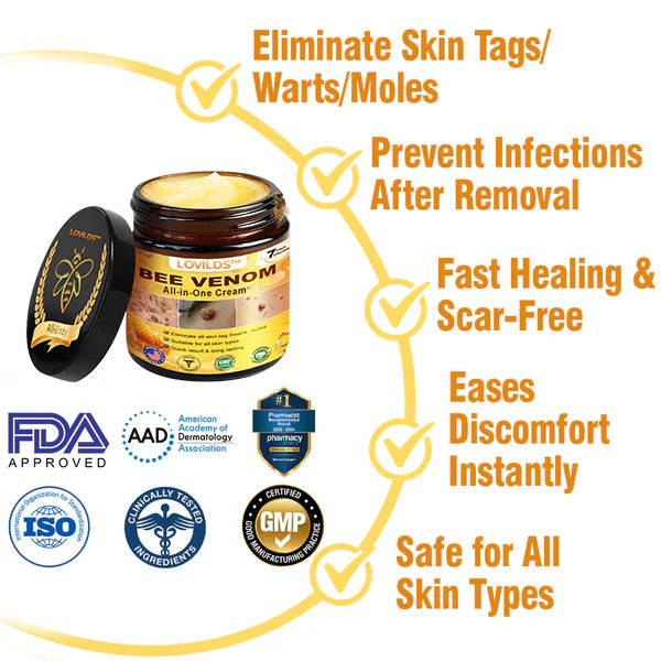 Bee Venom All-in-One Cream US Dermatologist Approved