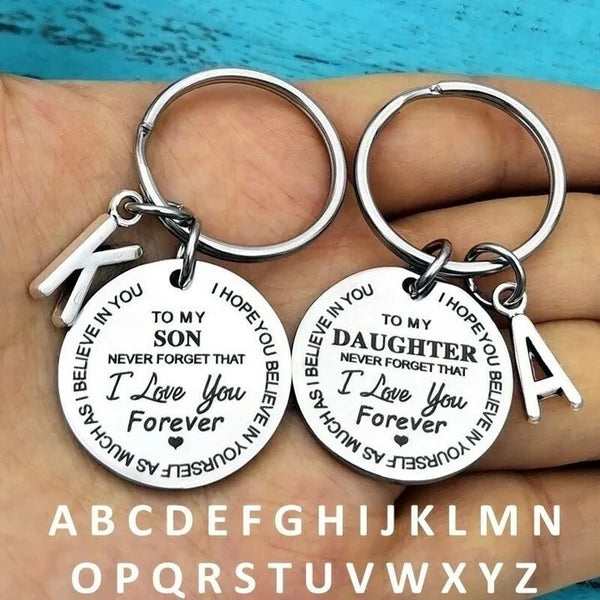 🎁2024 New Year Hot Sale🎁49% OFF💓 (Best Father Mother Gift) My Son / Daughter I Love You Forever Keychain