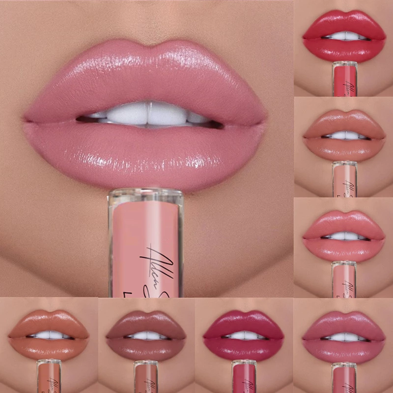 12 Colors Cream Texture Lipstick Waterproof 🔥 -BIG SALE
