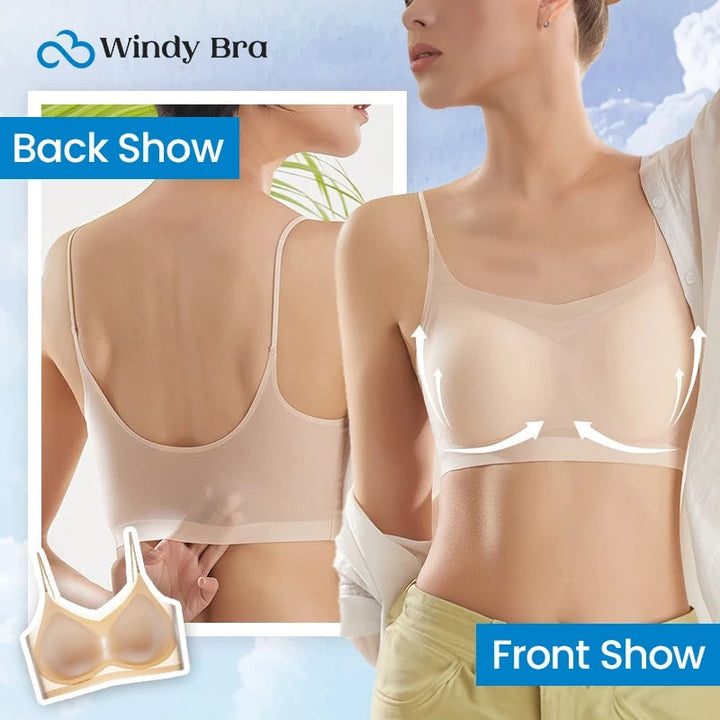 WindyBra - LAST DAY 70% OFF - Summer seamless ultra-thin plus size ice silk comfort bra