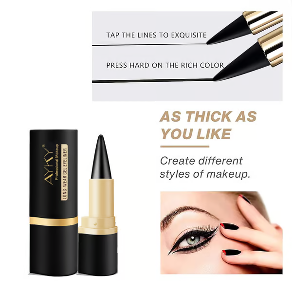 Buy 1 Get 1 Free🎉Natural Black Eyeliner Cream