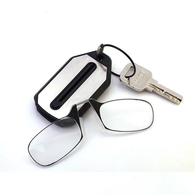 Reading Glasses with Keychain Case