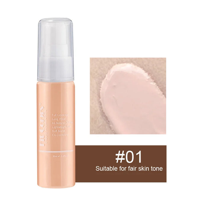 🔥 Professional Makeup Concealer Liquid Foundation