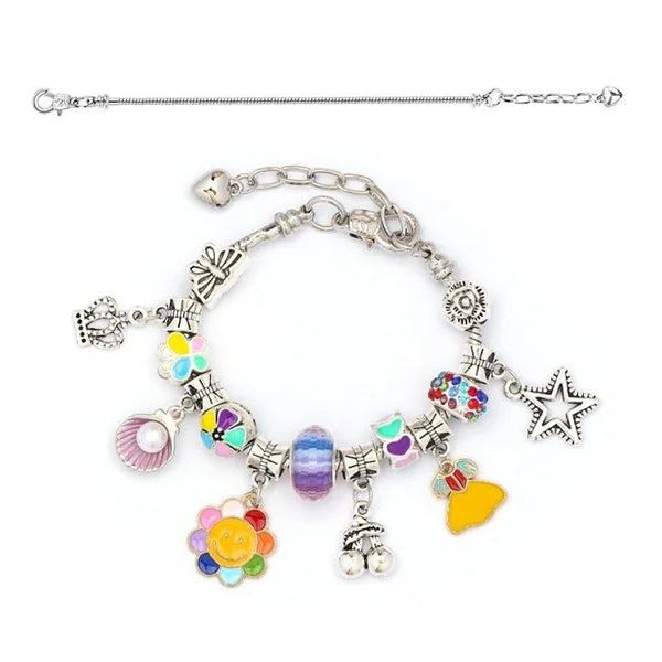 🎁2024-Christmas Hot Sale🎁🎉The Best Gift For Children-🎀DIY Gorgeous Bracelet Set