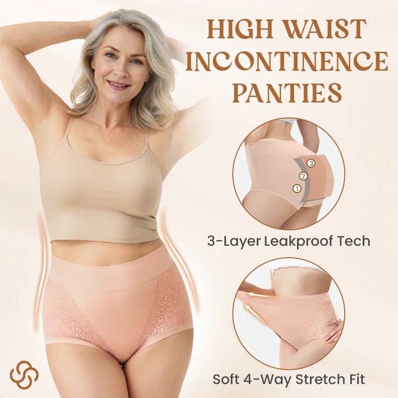 🔥Last day buy two get one free🔥elegant and comfortable high-waisted leak-proof underwear designed for seniors
