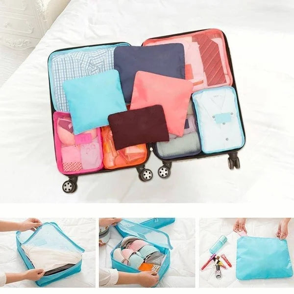 🎉LAST DAY HOT SALE 49% OFF - ✈6 pieces portable luggage packing cubes🧳