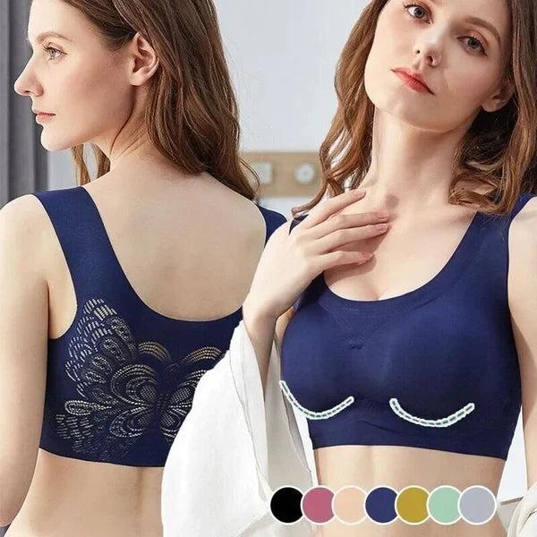 Ultra thin Seamless Back Push up Comfortable Bra