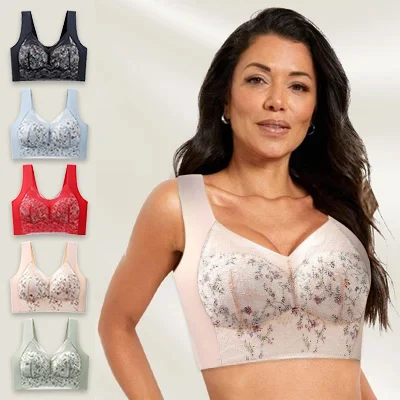 🔥Black Friday Last Day Buy 1 Get 2 Free Now😍WOMEN SEXY LACE SUPPORT GATHER BRALETTES