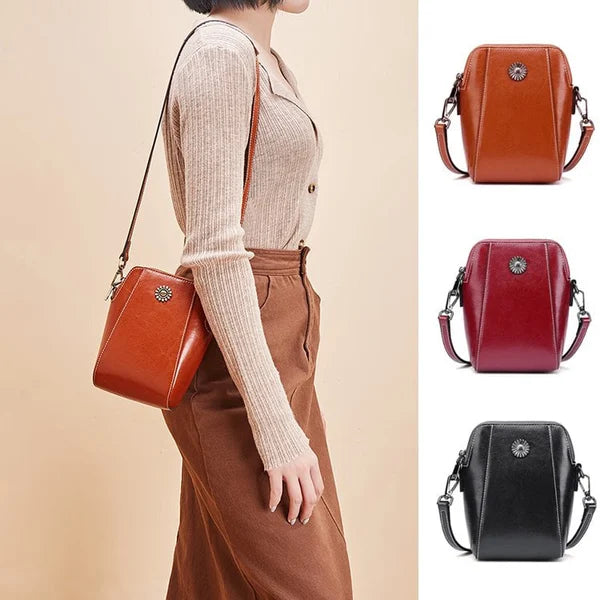 👜RETRO All-match vertical cellphone bag