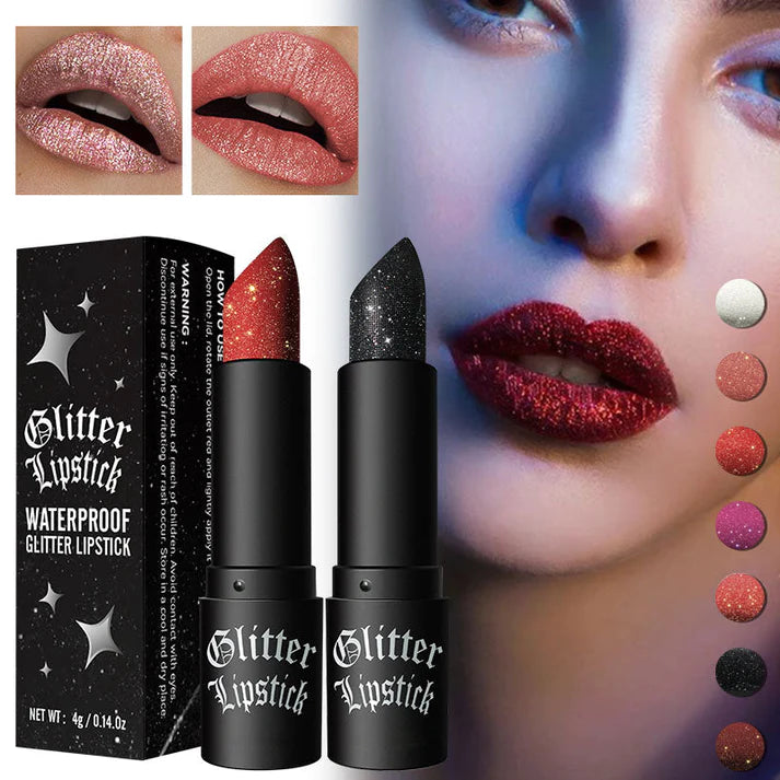 🎁[Best Gift For Her]🎁 Matte Long Lasting Lipstick With Fine Glitter✨✨✨