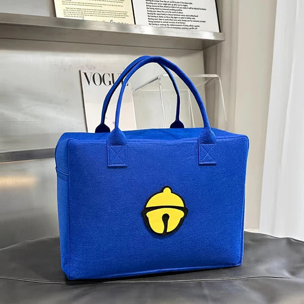 Cartoon Felt Luggage Bag