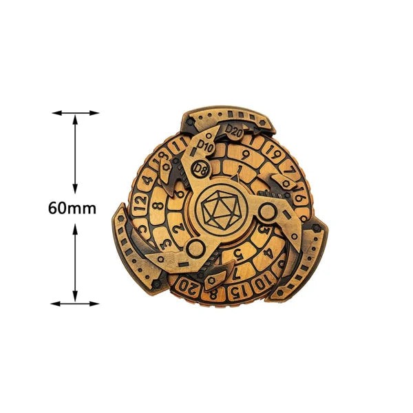 🔥LAST Sale 49% OFF--Dungeons and Dragons Metal Dice Spinner