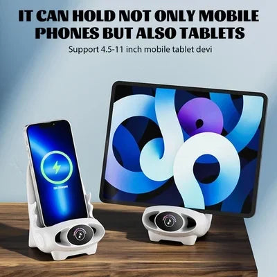 🤩Mini chair wireless fast charger multifunctional phone holder⚡️