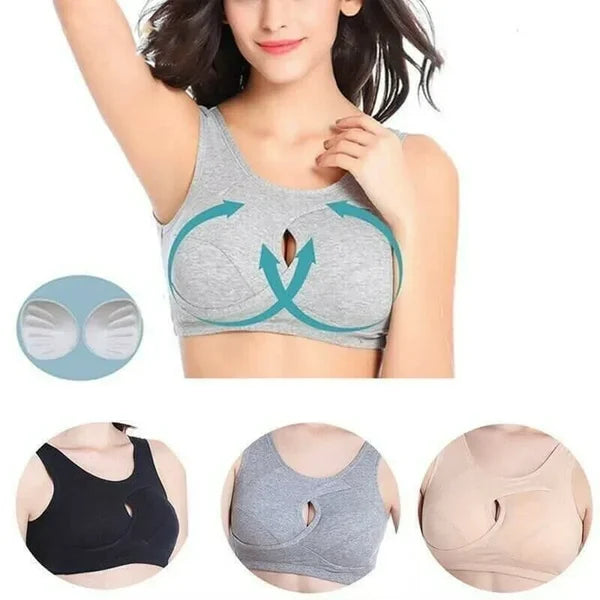 Plus Size - Anti-Sagging Wirefree Bra