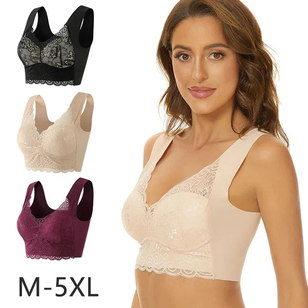 Healthfit™ Tourmaline Lymphatic Detoxification Shaping and Powerful Lifting & Breast Enhancement Bra