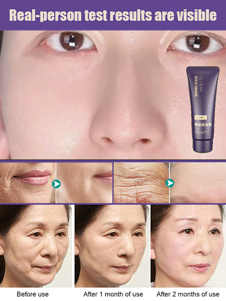 【Wrinkle Buster】Golden Snake Oil Cream