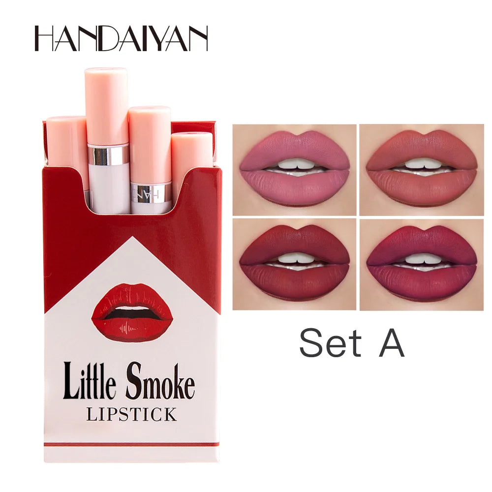 Cigarette 4-Color Lip Gloss Lipstick (4 pieces) 💥