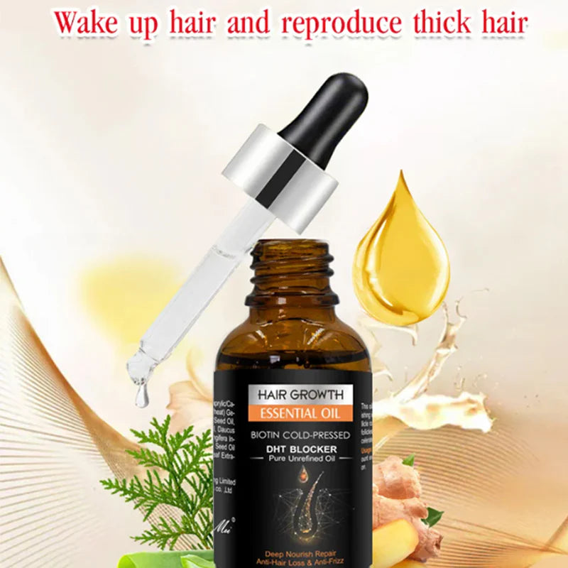 2024 NEW HAIR GROWTH ESSENTIAL OIL