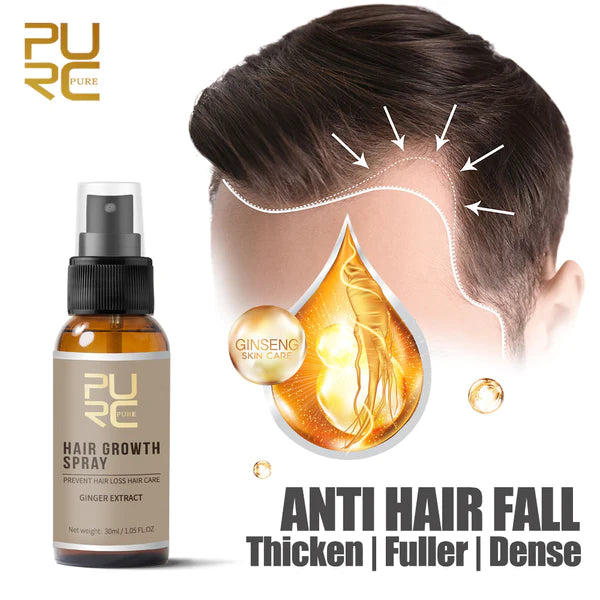 Purc Fast Hair Growth Spray 30day Antiloss Thickening Treatment Essence