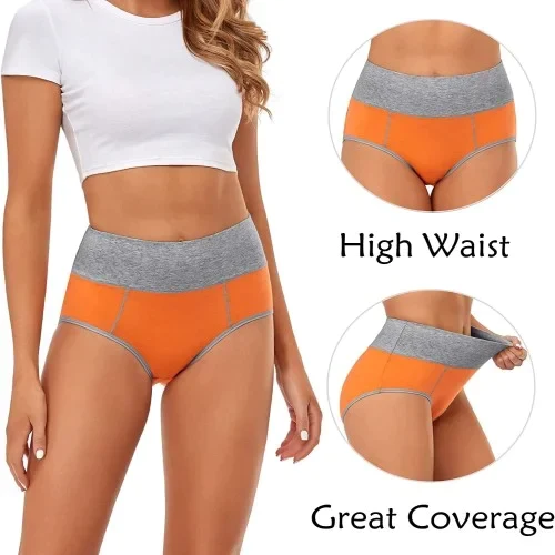 🔥BUY 5 GET 5 FREE🔥WOMENS COTTON BREATHABLE HIP LIFT PANTIES