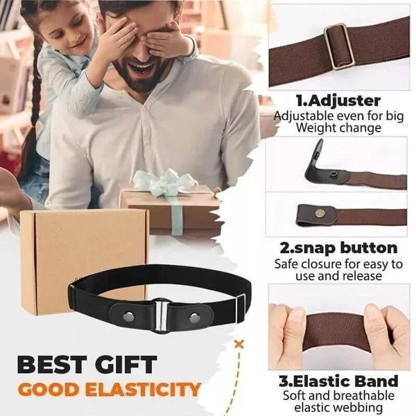 🔥HOT SALE🔥- Buckle-free Invisible Elastic Waist Belts