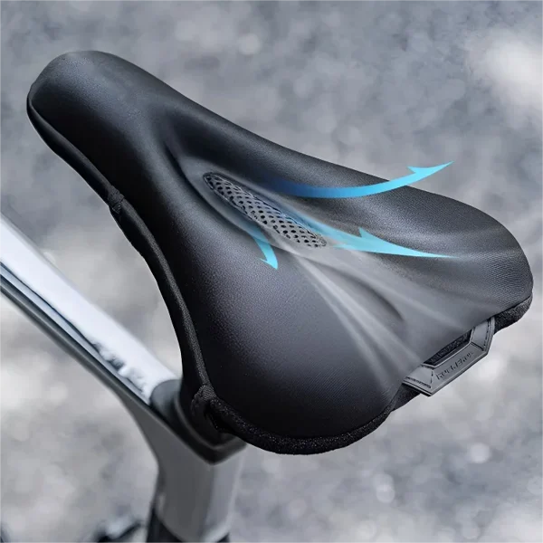 Padded Silicone Bike Seat Cushion（49% OFF）