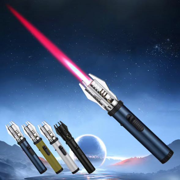 💥💥(BUY 2 SAVE 10% & FREE SHIIPING )-360° Windproof Lightsaber Torch Flame Lighter