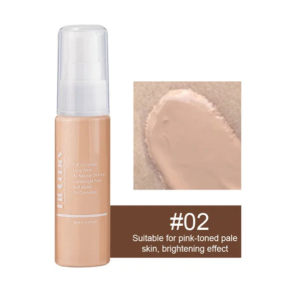 🔥 Professional Makeup Concealer Liquid Foundation