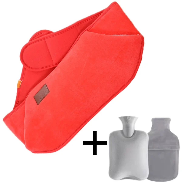 Plush Refillable Hot Water Bottle Belt