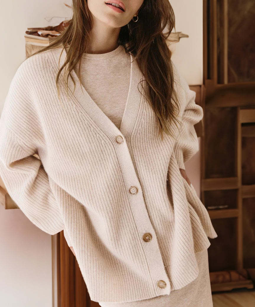 2024 Fall Hot Sale-Cashmere Cocoon Cardigan-(Buy 2 Free Shipping)