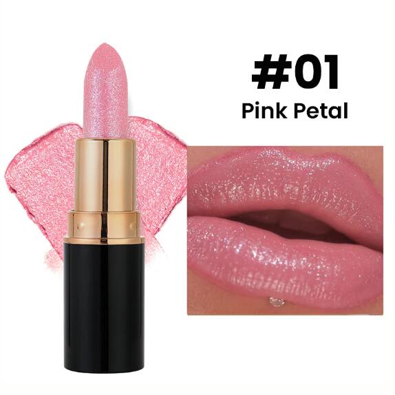 Diamond Lip Gloss Glitter Lipstick Waterproof