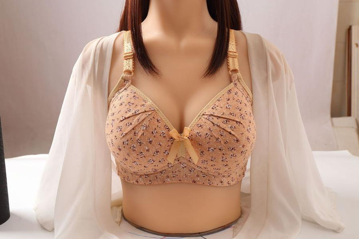 2024 NEW PLUS SIZE BRA WOMEN UNDERWEAR WIRE FREE COMFORT SOFT THIN BREATHABLE