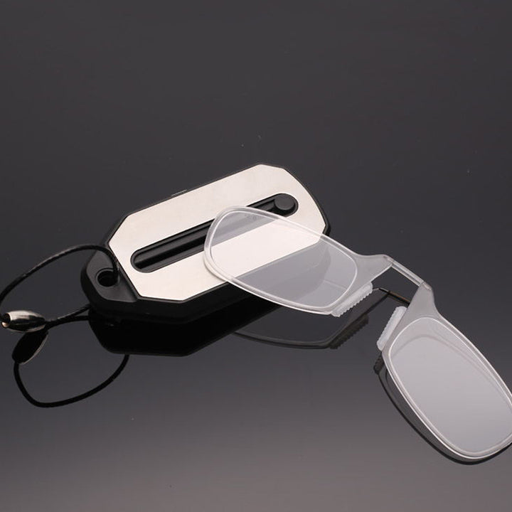 Reading Glasses with Keychain Case