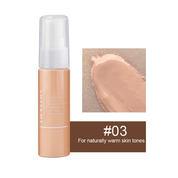 🔥 Professional Makeup Concealer Liquid Foundation