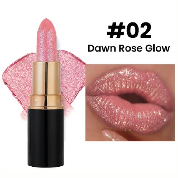 Diamond Lip Gloss Glitter Lipstick Waterproof