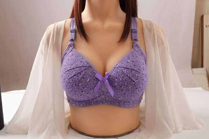 2024 NEW PLUS SIZE BRA WOMEN UNDERWEAR WIRE FREE COMFORT SOFT THIN BREATHABLE