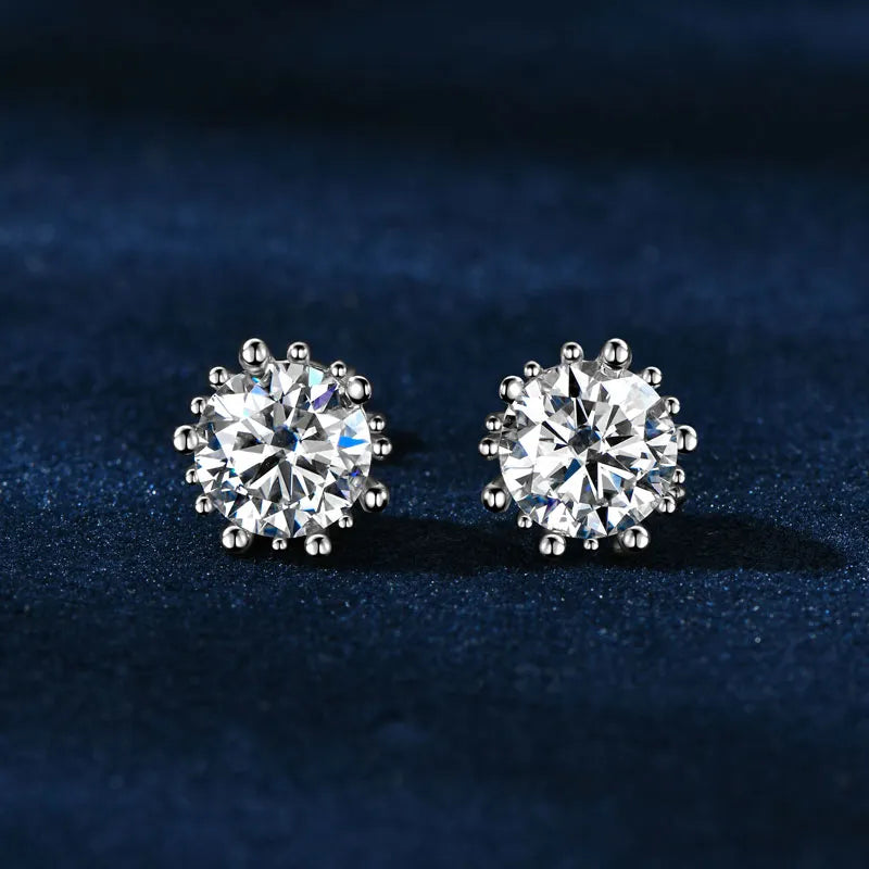 Fireworks Moissanite Stud Earrings (4.0 ct.tw.)