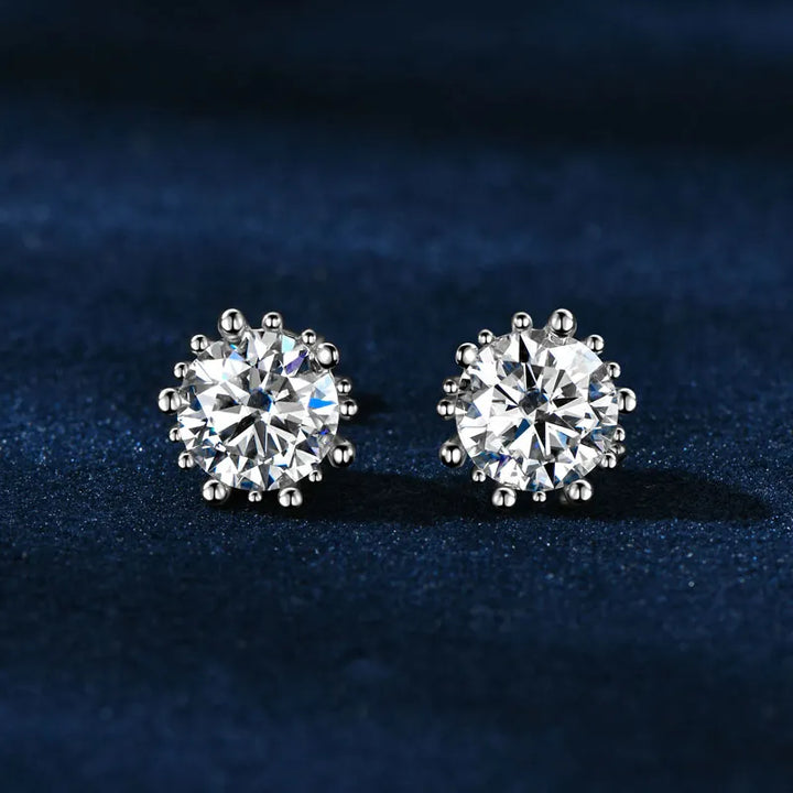 Fireworks Moissanite Stud Earrings (4.0 ct.tw.)