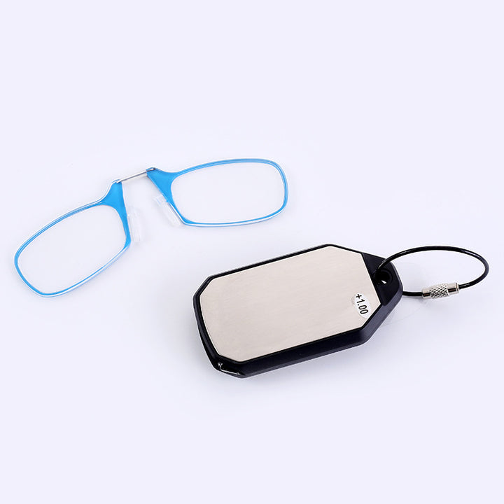 Reading Glasses with Keychain Case