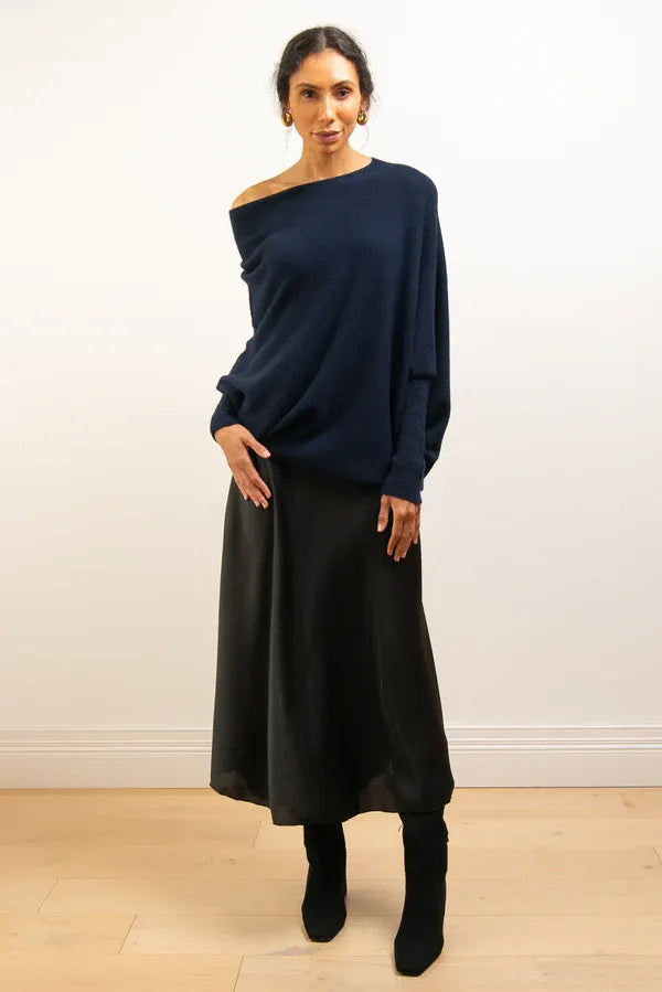 2024 New Asymmetric Draped Jumper