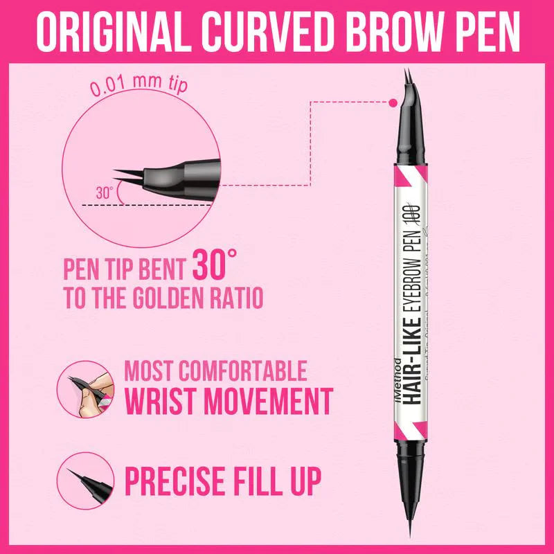 2 IN 1 DUAL ENDED EYEBROW PEN