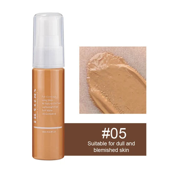 🔥 Professional Makeup Concealer Liquid Foundation