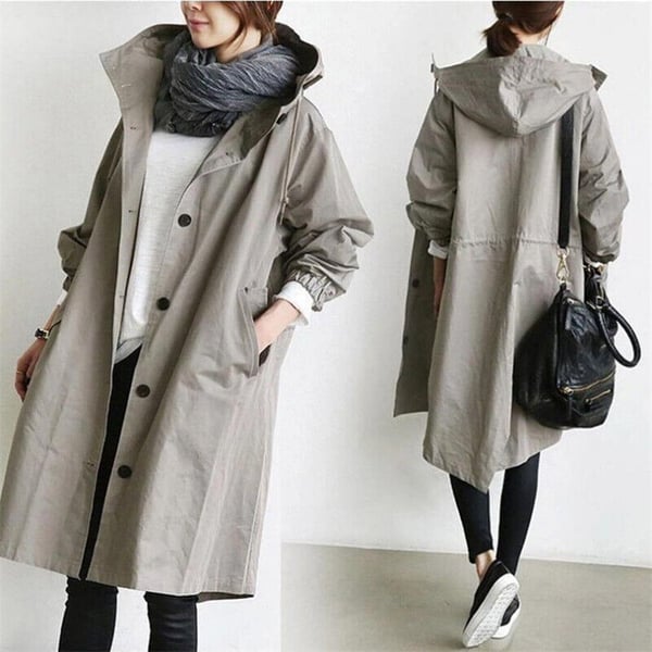 🔥 Last Day 49%OFF🔥 Hooded Trench Coat