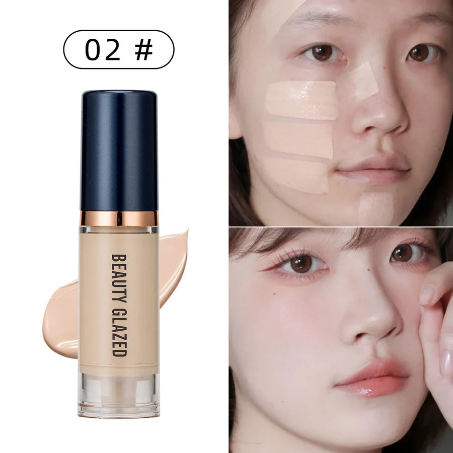 BEAUTY GLAZED 6 Color Serum Liquid Foundation