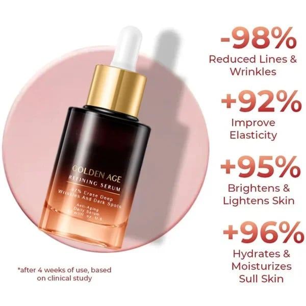 Last Day 50%OFF | Golden Age Refining Anti-Aging Serum