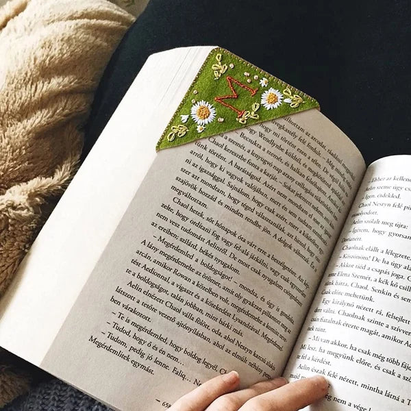 🔖Personalized Embroidery Felt Bookmarks